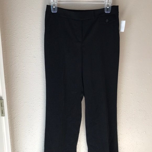 Black suit with sliver pin stripes. NWT - Picture 4 of 6